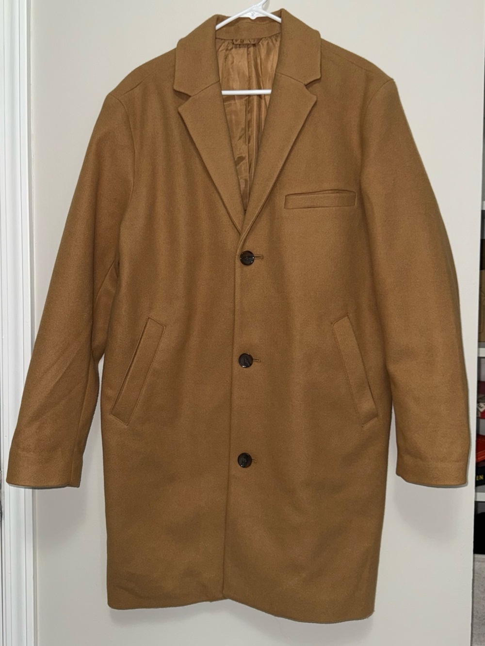 Old Navy Men's Tan Single-Breasted Coat